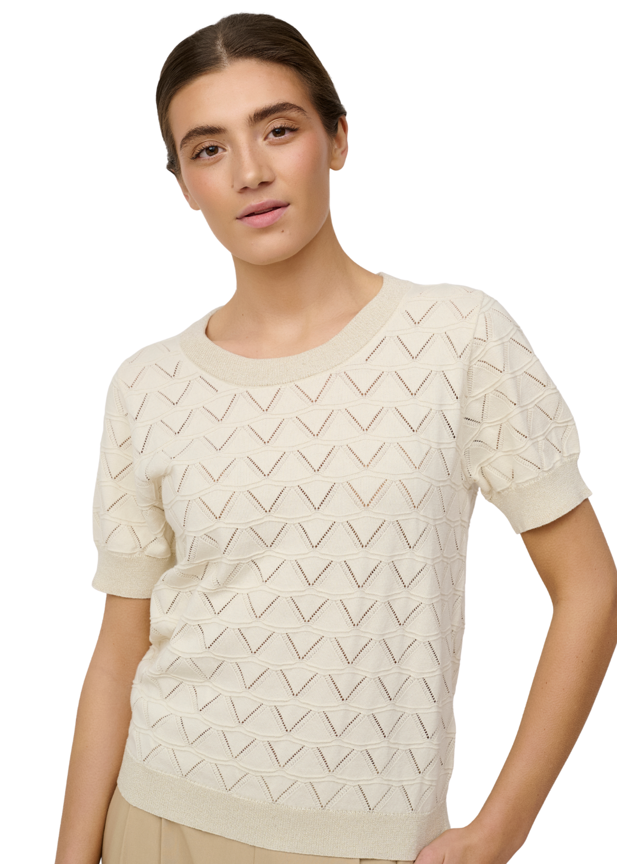 CRGilmore Strik Bluse